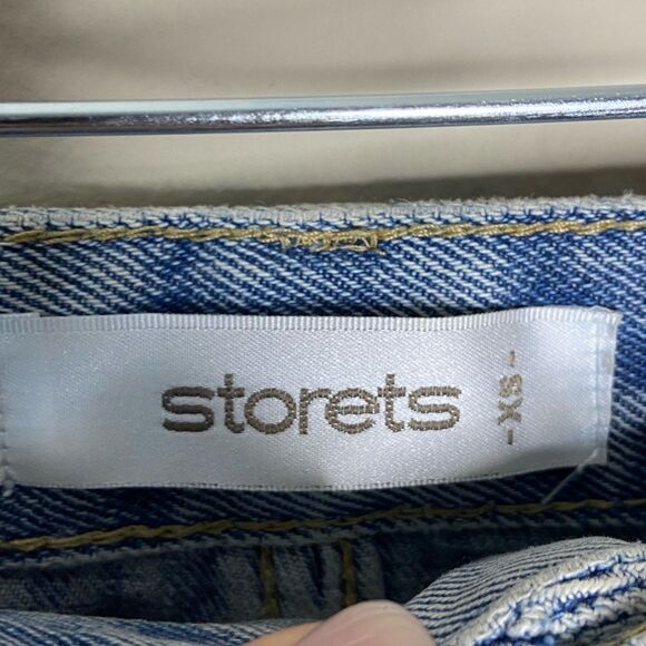 Storets Peyton Midi Blue Denim Skirt Size XS - Picture 13 of 13